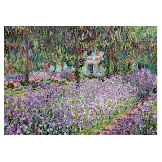 Giverny Garden poster, C. MONET 24x30 cm Giverny Garden poster, C. MONET 24x30 cm