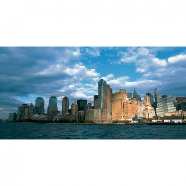 Downtown Manhattan vu du Jersey Ferry Downtown Manhattan vu du Jersey Ferry