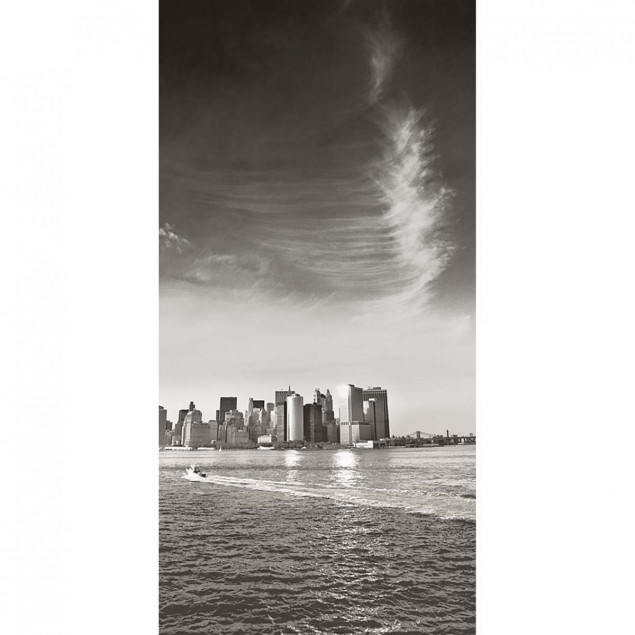 View to downtown Manhattan from State Island Ferry View to downtown Manhattan from State Island Ferry