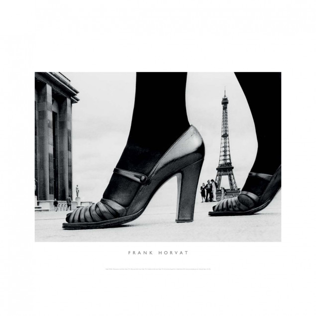 Shoes and Eiffel Tower, Paris, 1974 Shoes and Eiffel Tower, Paris, 1974