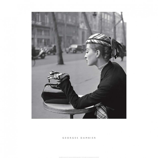 Capucine Café De La Paix Poster, Georges Dambier Capucine Café De La Paix Poster, Georges Dambier