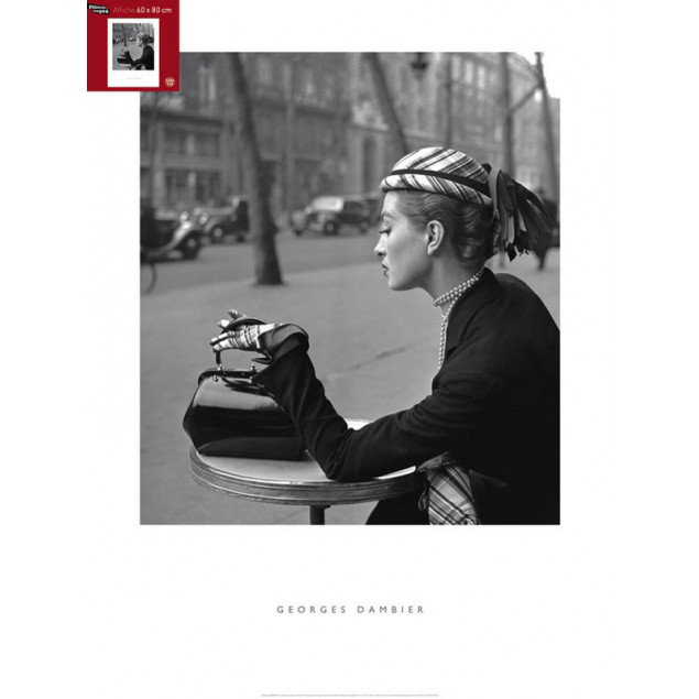 Capucine Café de la Paix poster, G. DAMBIER 60x80 Capucine Café de la Paix poster, G. DAMBIER 60x80