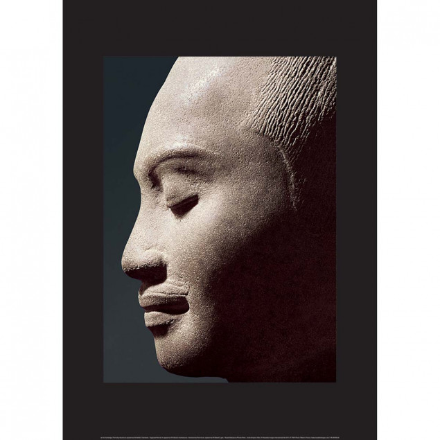Affiche Portrait présumé de Jayavarman VII - 50x70 Affiche Portrait présumé de Jayavarman VII - 50x70