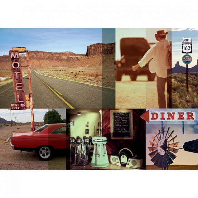 Affiche Las Vegas : on the road - 50x70cm Affiche Las Vegas : on the road - 50x70cm