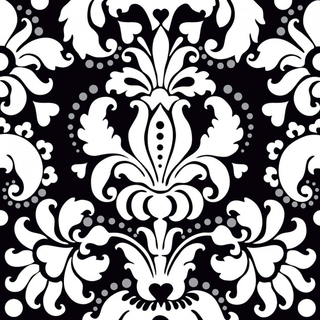 White baroque Flower White baroque Flower