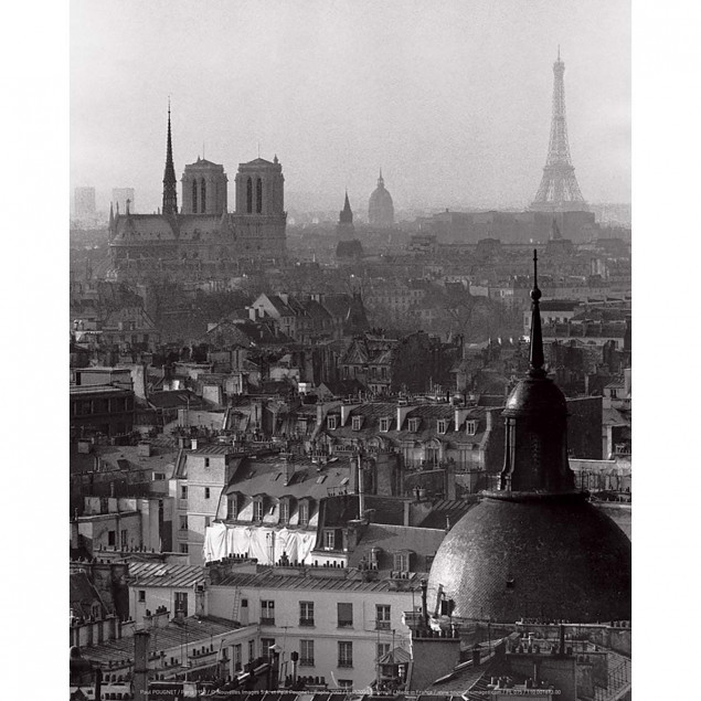 Paris poster, 1950, Paul Pougnet Paris poster, 1950, Paul Pougnet