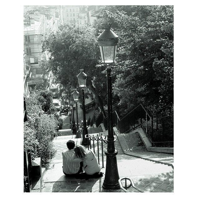 Montmartre poster, F. SOREAU 24x30 cm Montmartre poster, F. SOREAU 24x30 cm