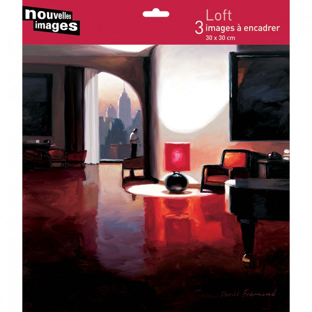 3 Loft Apartment posters, Denis Fremond 3 Loft Apartment posters, Denis Fremond
