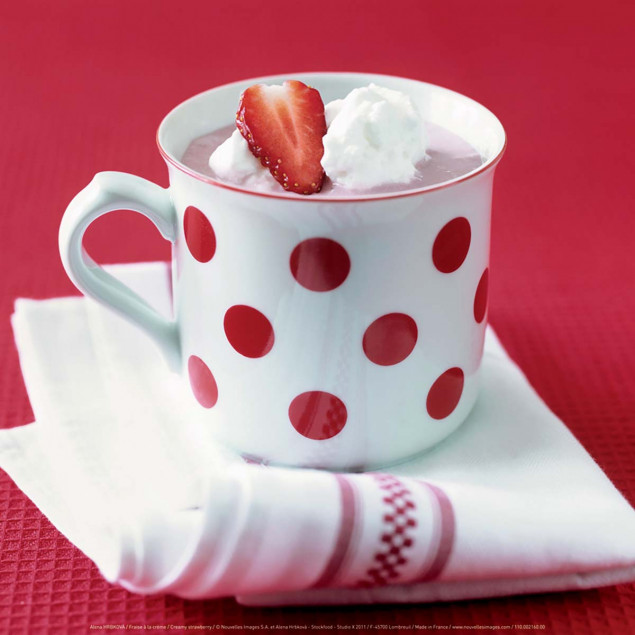 Fraise à la crème Fraise à la crème