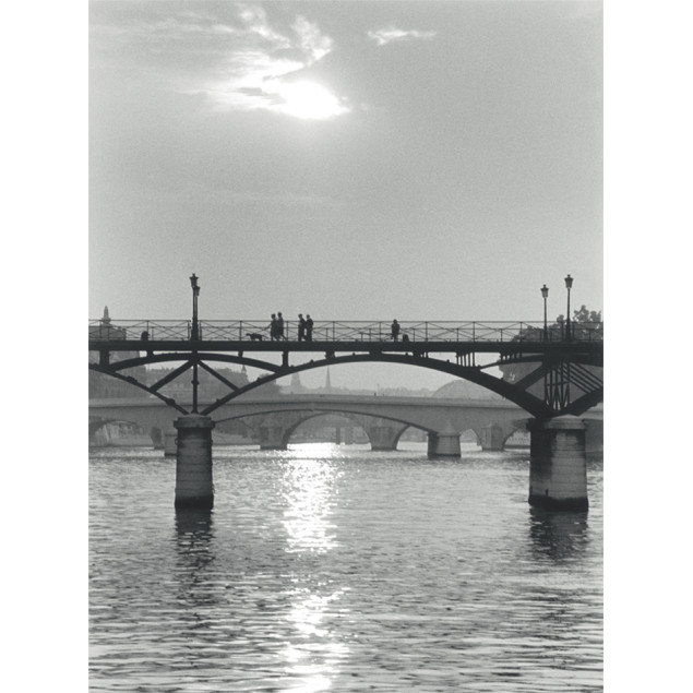 The Passerelle des Arts printed canvas - W. RONIS, The Passerelle des Arts printed canvas - W. RONIS,