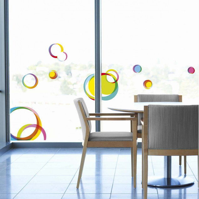 Multicolored circles Multicolored circles