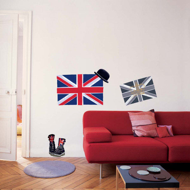 Union Jack wall sticker Union Jack wall sticker