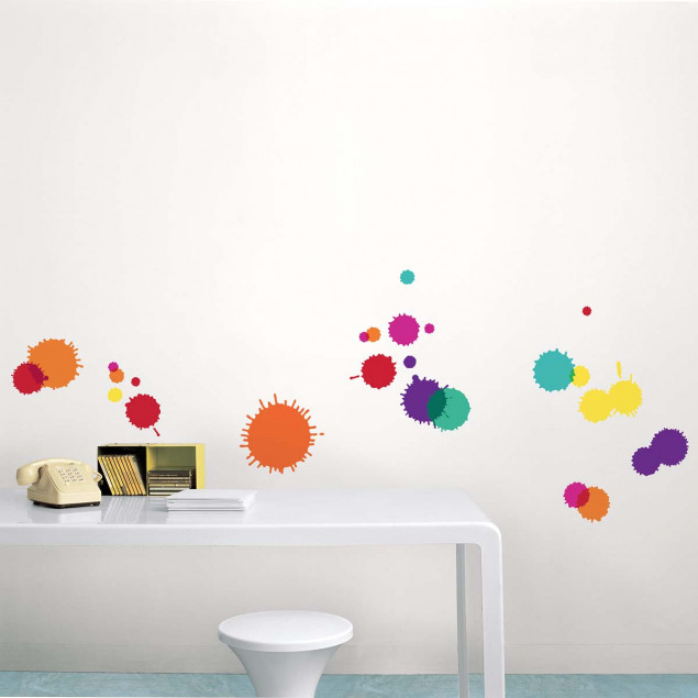 Sticker mural Taches multicolores Sticker mural Taches multicolores