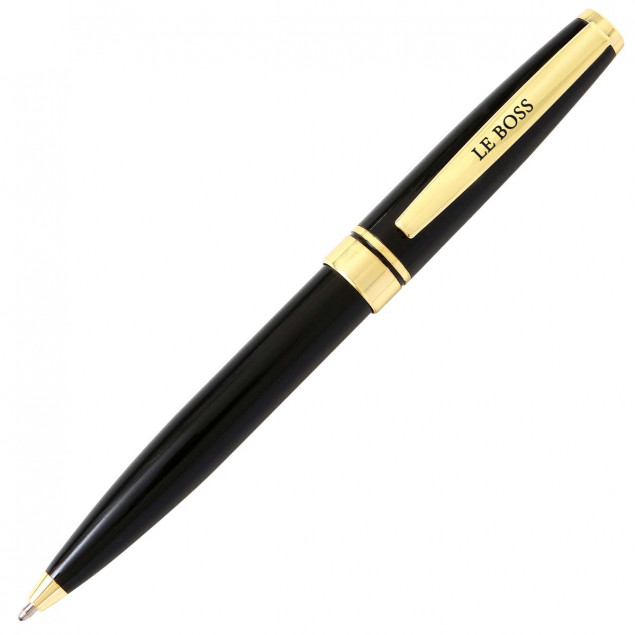 "Retractable ballpoint pen ""le boss"" (the boss)" "Retractable ballpoint pen ""le boss"" (the boss)"