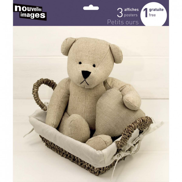 Set of 3 posters of Little Bears, Catherine Beyler Set of 3 posters of Little Bears, Catherine Beyler