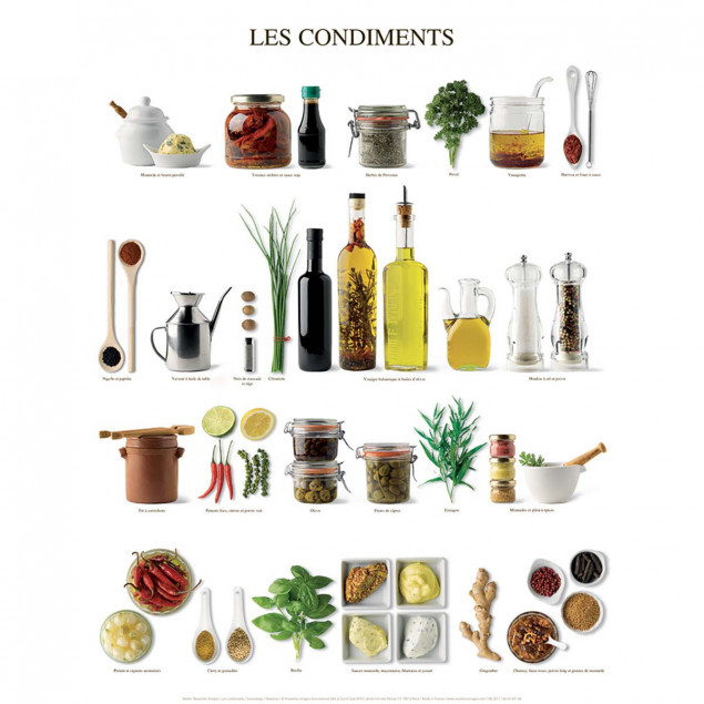 Seasonings poster - 40 x 50 cm Seasonings poster - 40 x 50 cm